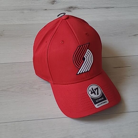 NBA Portland Trail Blazers Legend MVP Adjustable Hat Red NWT in‎ packaging - Picture 6 of 9